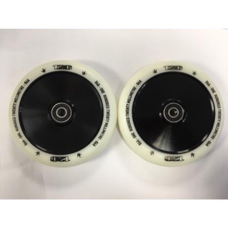 Blunt Hollow Core 120mm Scooter Wheel White/Black - Pair £57.00